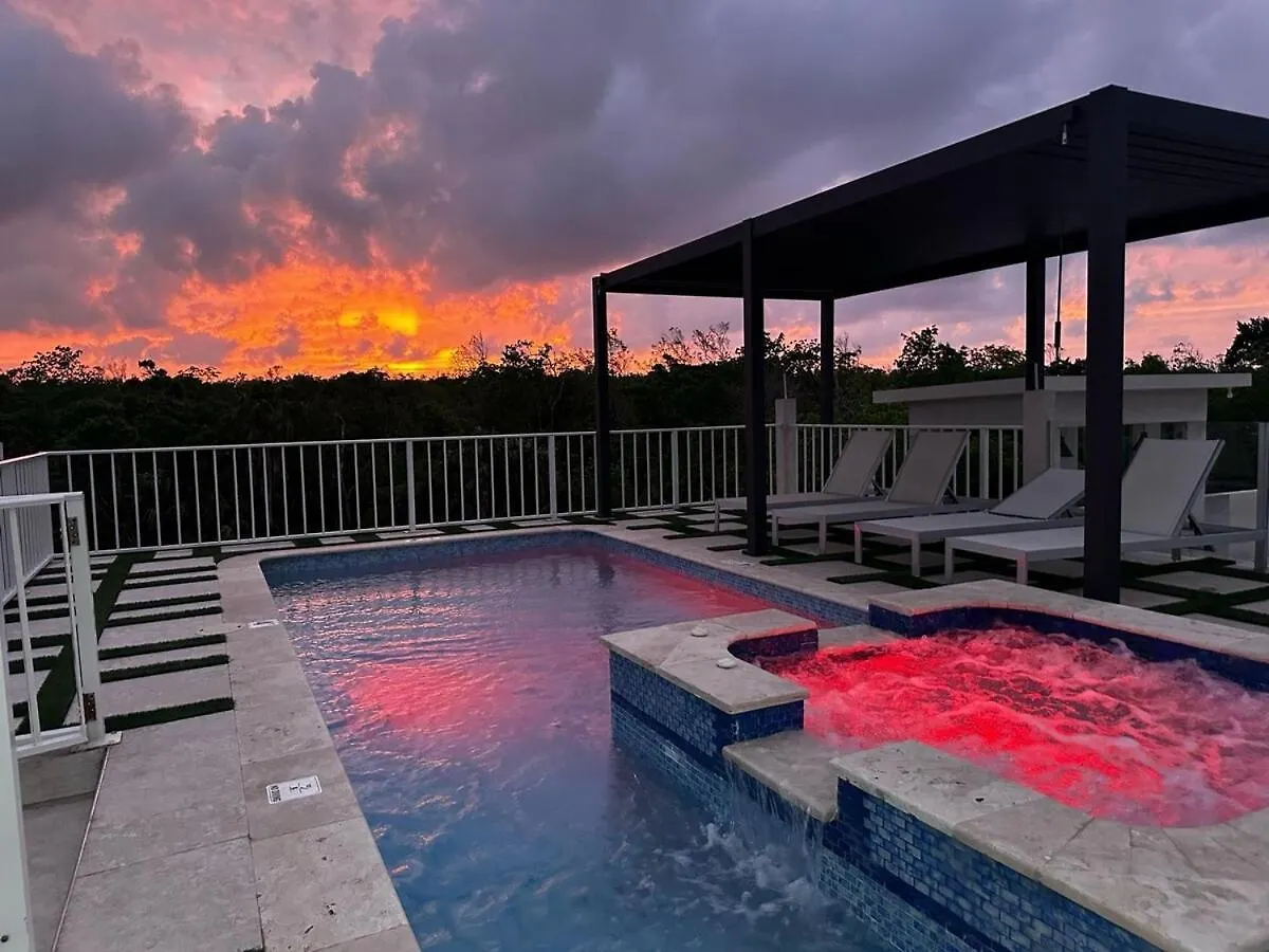 Sky Haven Retreat- 2Br Rooftop Pool, Stunning Views & Free Airport Pickup 팰머스 자메이카