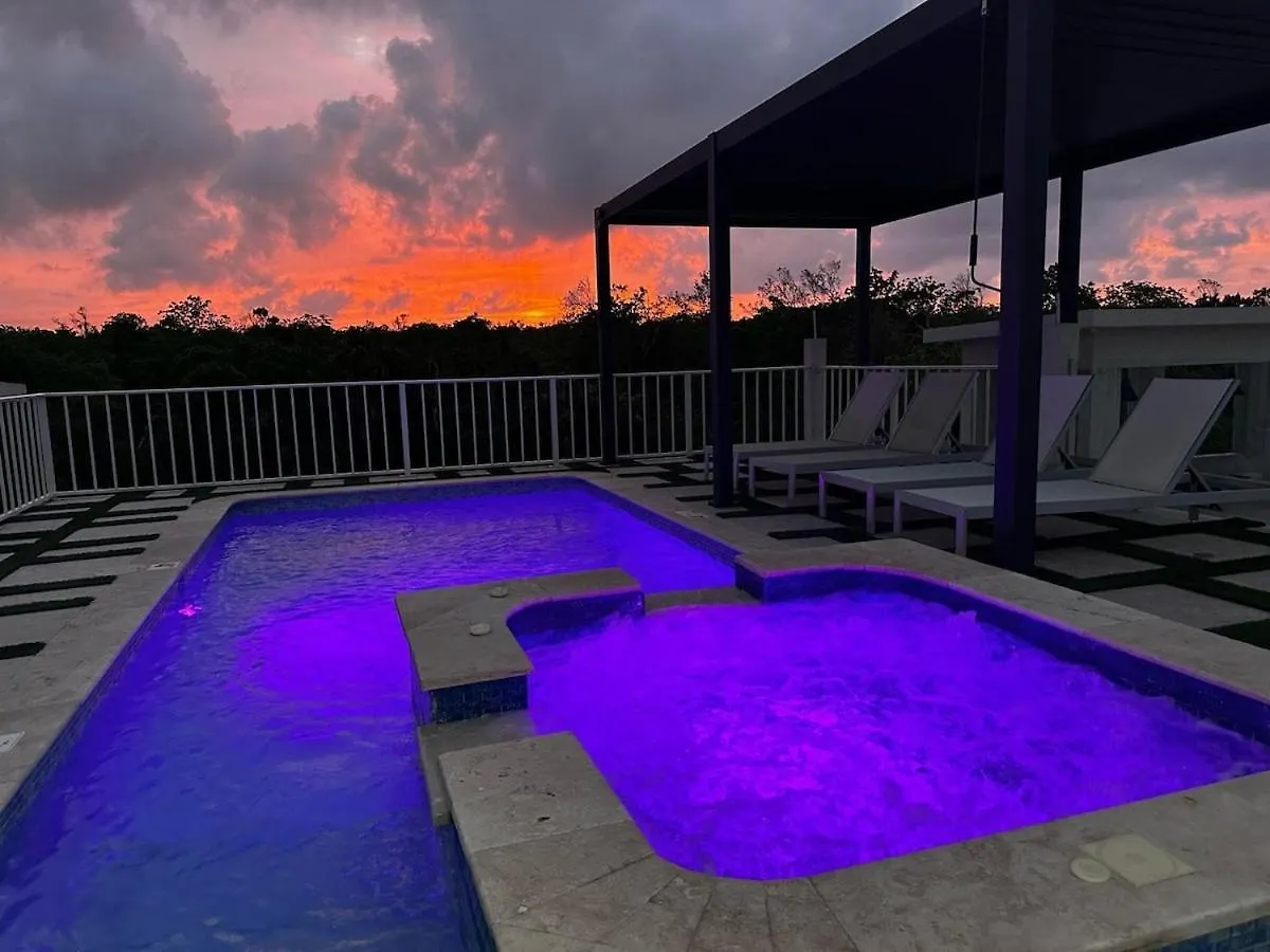 Sky Haven Retreat- 2Br Rooftop Pool, Stunning Views & Free Airport Pickup 팰머스